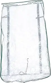 3-tier Mini Greenhouse Cover for Garden Replacement Seedling Protection Pvc Kit Use