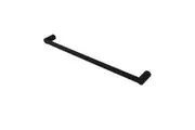 AQUA VERA Pearl Stainless Steel Single Towel Rail (750mm) - Matte Black