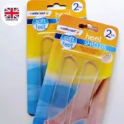 Heel Shields 4 PACK SOFT Feet For Closed Back Shoes comfort FREE DELIVERY