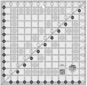 Creative Grids 12 1/2" Square Ruler Sewing and Quilting Ruler CGR12