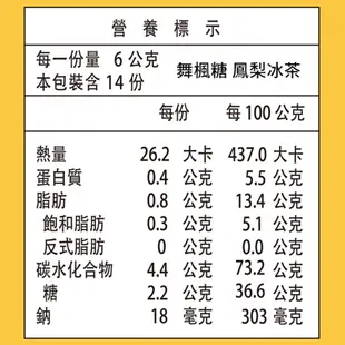 週二食記 舞楓糖系列 鳳梨冰茶 84g 即期良品 屏東金鑽鳳梨牛奶糖 日式水果軟啾糖 水果軟糖 果乾軟糖 牛奶糖