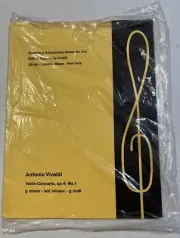 Sheet Music Antonio Vivaldi Violin Concerto in G Minor Op 6 No 1 Eulenburg NEW