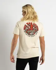 [The Mad Hueys] The Mad Hueys Men's Octopissed T-Shirt in Cement Size Large L Cement