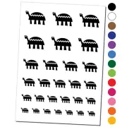 Totally Turtle Temporary Tattoo Water Resistant Fake Body Art Set Collection
