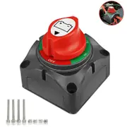 OZNALA 2V-48V Battery Master Switch Dual System Isolator For Boat Truck Marine Caravan