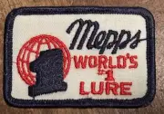 Mepps World #1 Lure Embroidered Patch
