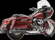 Cobra Black 3in Slip On Muffler w Race Pro Tip Freewheeler 15-16