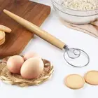 Bread Cake Kitchen Baking Pastry Blender Flour Mixer Egg Beater Dough Whisk