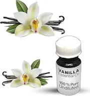 Vanilla Essential Oil / 100% Pure Vanilla Undiluted Essential Oil Premium Quality (50 ML, NATURAL)