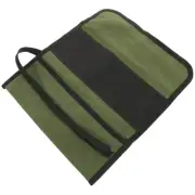 Canvas Tool Bag Carpentry Kit Utility Bags Roll up Spanner Pouch Wrench