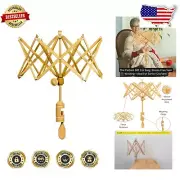 Heavy Duty XL Beech Wood Yarn Swift Umbrella - Perfect for Knitting & Crochet