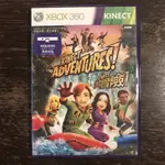 XBOX360 KINECT 大冒險 ADVENTURES 二手遊戲 經典 運動 同樂