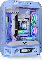 Thermaltake The Tower 600 Tempered Glass Mid Tower Case Hydrangea Blue Edition, CA-1Z1-00MFWN-00