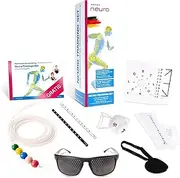 Starter Set, Neuroathletics Training for, Reflexes & Focus, Includes Vision Boards, Brock String, Grid Glasses & Marsden Ball, Ideal for Sports, Office & Everyday Use