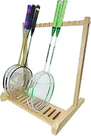 Tennis Racquet Storage Rack,Badminton Racket Display Rack,Floor-Standing Sports Equipment Organiser,Can Store 6-12 Rackets,for Fitness Gym Schools,Bearing Weight 20kg