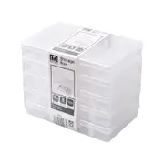 Montgomery 5 Piece 5 Compartment Organiser Storage Box - Value Pack