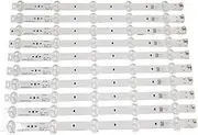 ABAGFKFNV 10Pieces 395mm LED Backlight Lamp Strip 5leds Compatible with So Ny 40 Inch TV SVG400A81 REV3 121114 S400H1LCD-1 KLV-40R470A KDL-40R4 Light bar