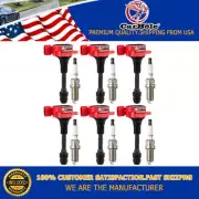 6X Ignition Coils + 6X Spark Plugs For Nissan Quest Altima Murano Pathfinder 3.5 (for: Nissan)