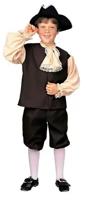Rubie's Boy's Colonial Boy or Benjamin Franklin Child Costume Size Small 4-6