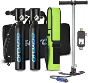 GOYOJO 0.5L Mini Scuba Tank Diving Equipment Underwater Breath Device Cylinder O