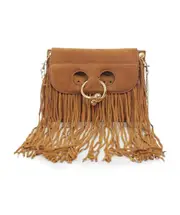 Small Pierce tassel shoulder bag One size Brown