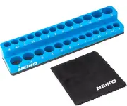 03973A Magnetic Socket Holder, 1/4” Drive, 4Mm-14Mm, Shallow & Deep Sockets Tray