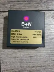 B+W 49mm Master High Transmission Kaesemann Circular Polarizer MRC Nano Filter