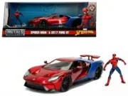 1:24 Spider Man w/ 2017 Ford GT -- Marvel The Avengers JADA