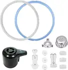Sealing Ring and Steam Release Handle,Float Valve Replacement Parts with Anti-Bl