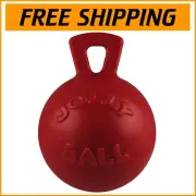 Puncture-Resistant 10" XL Dog Toy - Tug-N-Toss Ball with Handle Made in USA
