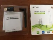 EDUP 11AC 600M + Bluetooth 4.2 USB Wireless Adapter EP-AC1661 NEW IN BOX
