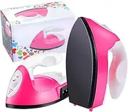 ACHENYUANYUAN Mini Heat Press Small Iron Portable Heat Press Machine Mini Craft Iron with Charging Base Accessories for DIY T-Shirts, Shoes, Bag and Hats Heat Transfer Vinyl Projects