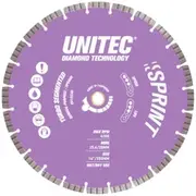 UNITEC 350mm Segmented Diamond Blade for General Purpose Cutting - SPRINT U-14SPS800
