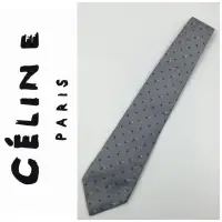 在飛比找蝦皮購物優惠-二手真品 法國精品 Celine 領帶 手打領帶 帶101
