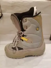 NORTHWAVE WOMENS SNOWBOARD BOOTS SIZE 5/6 LADY COLOR GREY baby blue yellow MP245