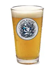 Alice In Chains (Alice) - Rock & Roll - 16oz Pint Beer Glass Pub Barware Seltzer