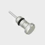 5 pcs 2-in-1 Metal Dust Plug Earphone Port Sim Card Tray Eject Pin Needle