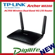 TP-Link Archer MR200 AC750 Wireless Dual Band 4G LTE Router SIM Slot