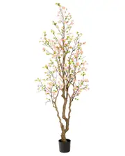 Nearly Natural 7.5ft Cherry Blossom Artificial Tree
