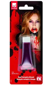Bright Red Vampire Blood Mini Tube Halloween Special FX Makeup
