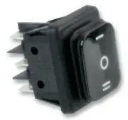 Switch Rocker Ctr-Off Ip65 Black Switches rocker - B4MASK19C1129000