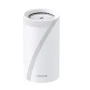 TP-Link Deco BE65-5G(1-pack) 5G BE9300 Tri-Band Whole Home Mesh Wi-Fi 7 Gateway (WIFI7) 574 Mbps at 2.4 GHz + 2880 Mbps at 5 GHz + 5760 Mbps at 6 GHz