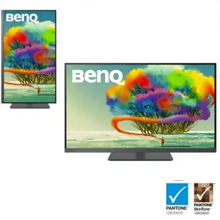 【BenQ】PD2705U 27型 IPS 4K 廣色域專業設計繪圖螢幕(可旋轉/HDR10/內建喇叭/TUV認證)