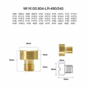 50Pcs Main Jets Mikuni #90-#240 For HS TM33 TM36 TM40 VM16 VM29 VM33 Carburetor