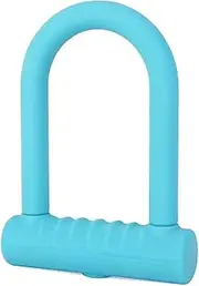 Lock for Bicycle, U Lock Combination Heavy Duty Bike Lock Combination, 18mm Bike Lock Bicycle Heavy Duty Combination U Lock Bike Lock Anti Theft (Color : Pink) Little Surprise