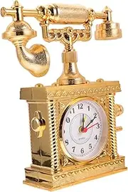 GRIRIW Simulation Retro Telephone Decor for Vintage Style Desk Ornament Present for Collectors for Home Office Decor