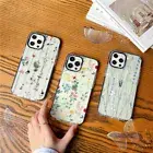 Arabesque Flower Clear Phone Case Cover Skin For iPhone 7 8 XR 11 12 13 Pro Max