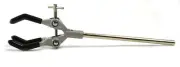Eisco Labs 3 Prong, Powder coated clamp - Overall Length 10"