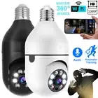 Home Wireless 360° USA IR Camera LOT Security Bulb Night CCTV Smart Light