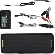 Battery Solar Panel Kit - Portable Solar Energy Charger, Vehicle Battery Maintenance Solar Kit | Battery Solar Panel Kit with Easy Installation, Replenish Battery Energy Solar Panel for Motorcycles